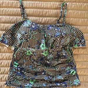 Land’s End Tankini Bandeau Swim Top